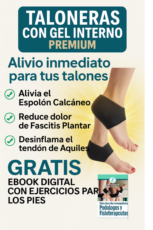 Taloneras Deportivas con Gel Interno + Envío Gratis