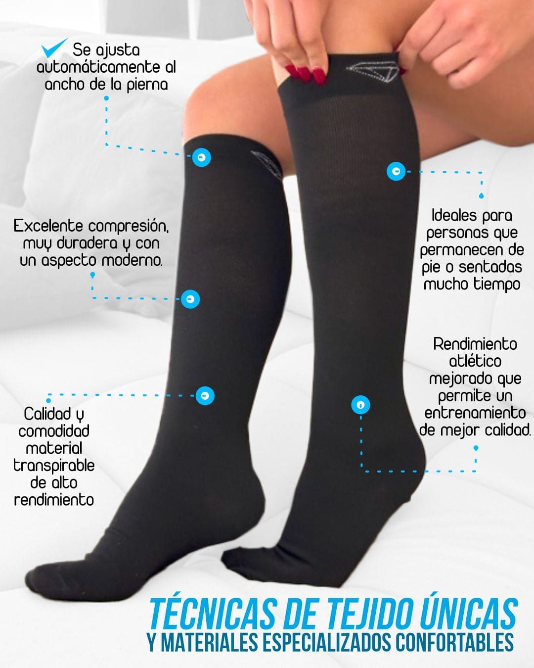 🧦¡𝗠𝗘𝗗𝗜𝗔𝗦 𝗗𝗘 𝗖𝗢𝗠𝗣𝗥𝗘𝗦𝗜𝗢́𝗡 𝗖𝗢𝗠𝗣𝗟𝗘𝗧𝗔𝗦 𝗣𝗔𝗥𝗔 𝗠𝗘𝗝𝗢𝗥𝗔𝗥 𝗟𝗔 𝗖𝗜𝗥𝗖𝗨𝗟𝗔𝗖𝗜𝗢́𝗡!